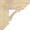 Ekena Millwork Legacy Slat Rough Sawn Bracket w/ Offset Brace, Douglas Fir, 8"W x 20"D x 20"H BKT0806X20X20LEC06RDF - alternate 3